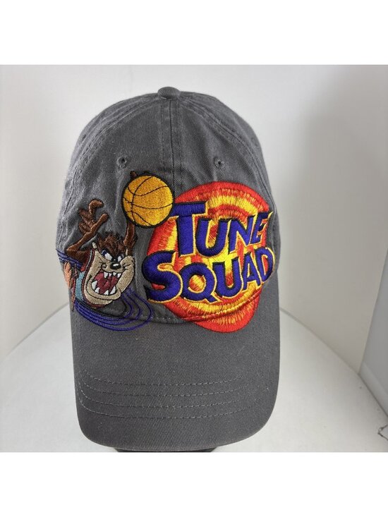 Space Jam Other - Vintage Space Jam Tazmanian devil Tune squad Strap back gray cap Hat